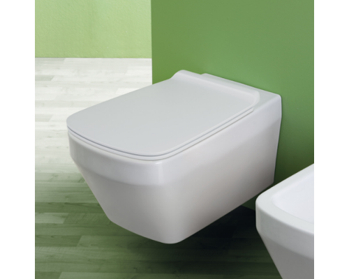 Унитаз подвесной SIMAS Baden Baden безободковый 56х36 см белый F85/BB18bi