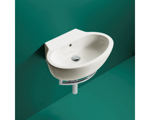 Раковина SIMAS Lft Spazio 60 см без отверстия белая F89/LFT24bi