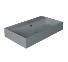 Раковина подвесная Simas Agile 81х46 см 1 отверстие Cemento matt AG81 cemento matt*1