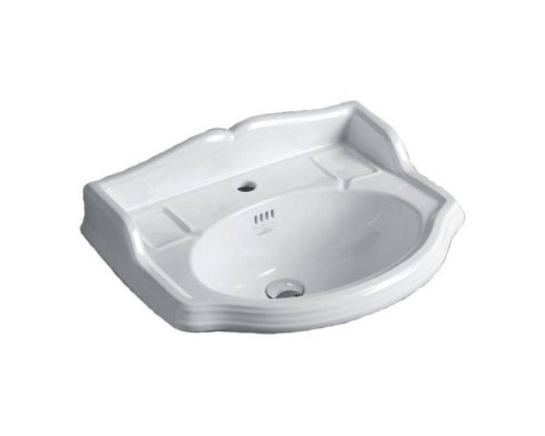 Раковина SIMAS Arcade 59х46 см 1 отв. белая AR814bi/1