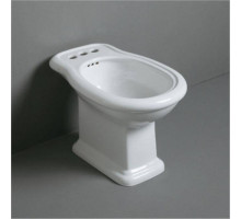 Биде напольное Simas Lante 39x58 см 3 отверстия белый LA04bi*3
