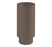 Раковина напольная Simas PO-MO 40x85 см слив в пол без отверстия moka matt PO08 moka matt / F91