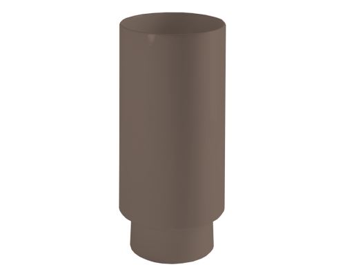 Раковина напольная Simas PO-MO 40x85 см слив в пол без отверстия moka matt PO08 moka matt / F91