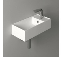 Раковина Simas Agile 50х28 см 1 отверстие белая AG50 bi