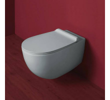 Унитаз подвесной Simas Vignoni 56х36.5 см безободковый tela matt VI18 tela matt