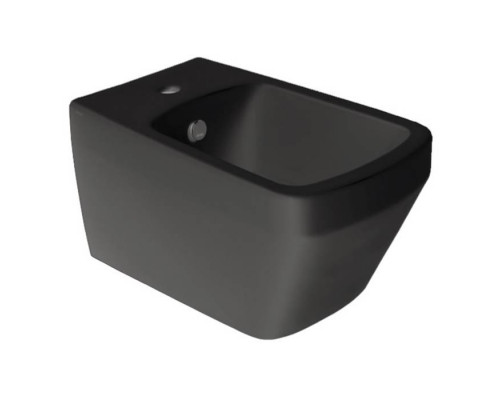 Биде подвесное SIMAS Baden Baden 56х36 см черный матовый BB19 nero matt