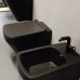 Биде подвесное SIMAS Baden Baden 56х36 см черный матовый BB19 nero matt