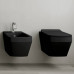 Биде подвесное SIMAS Baden Baden 56х36 см черный матовый BB19 nero matt