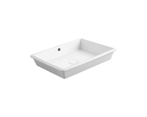 Раковина SIMAS Lavabi darredo 55х35 см без отверстия белая S60 bi