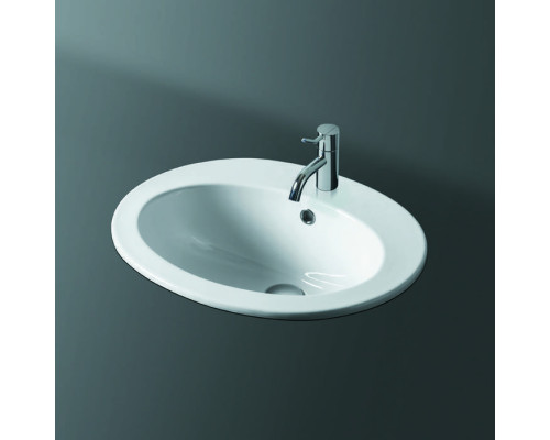 Раковина Simas Top e lavabi darredo 53.5x45 см 1 отв. белый S52bi