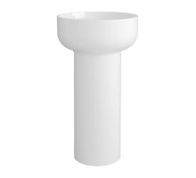 Раковина напольная Simas Balloon 45x65 см белая F91/BA01bi/CN301bi/SIFBA