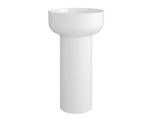 Раковина напольная Simas Balloon 45x65 см белая F91/BA01bi/CN301bi/SIFBA