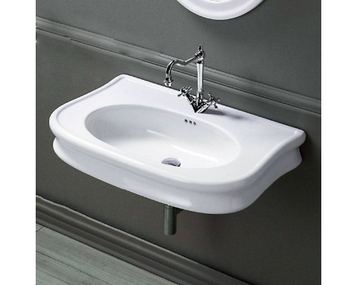Раковина Simas Lante 90x54 см 1 отверстие белый LA11bi