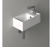 Раковина подвесная Simas Agile 40х20 см 1 отверстие белая AG20 bi